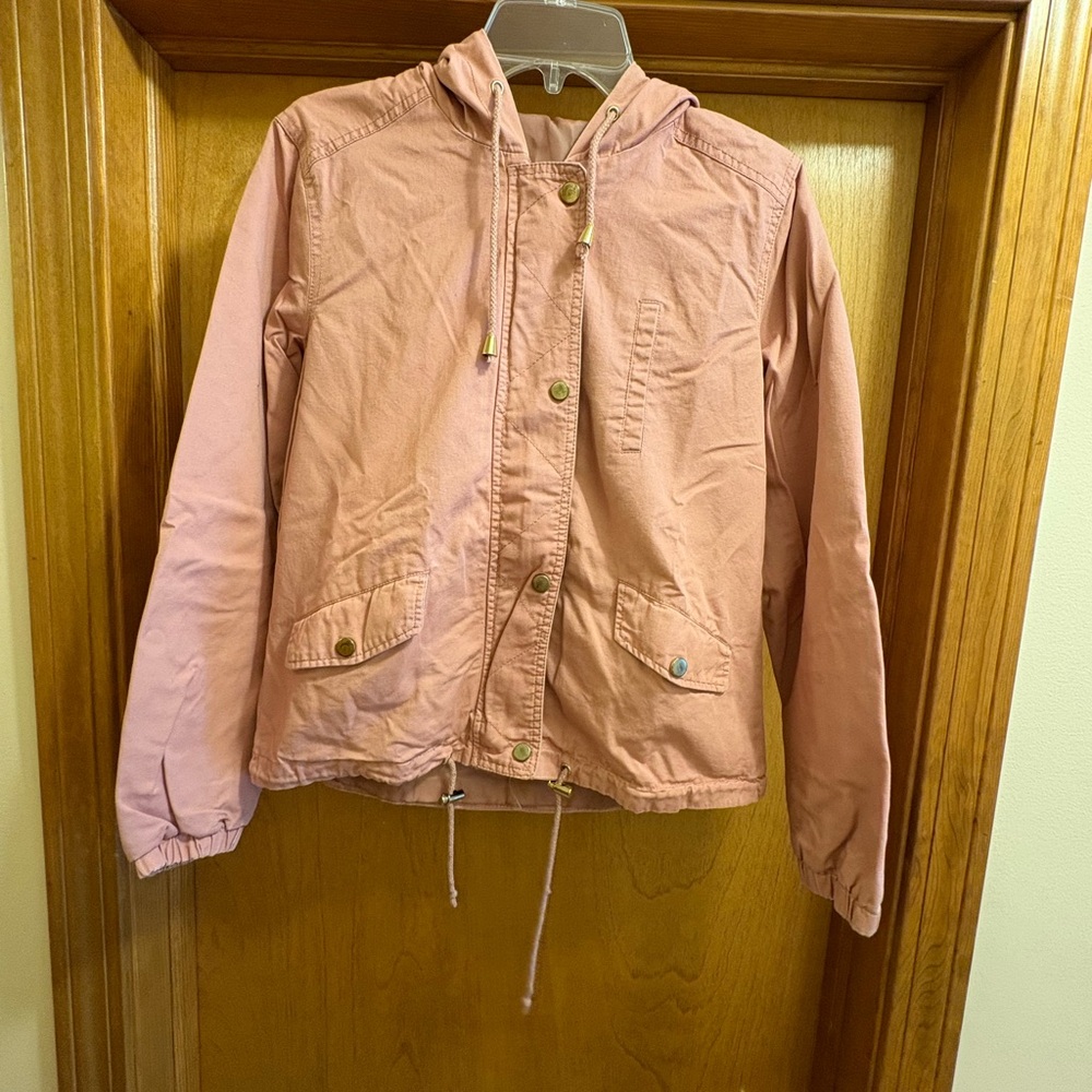 Miss London Pink Windbreaker